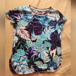 Tropical Print Women's Top
